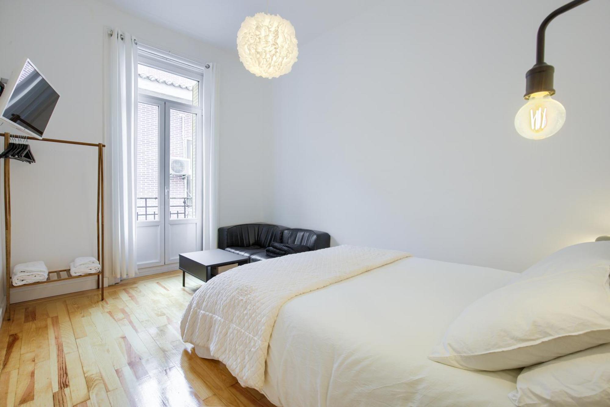 Mezzanine Orange Daire Madrid Oda fotoğraf